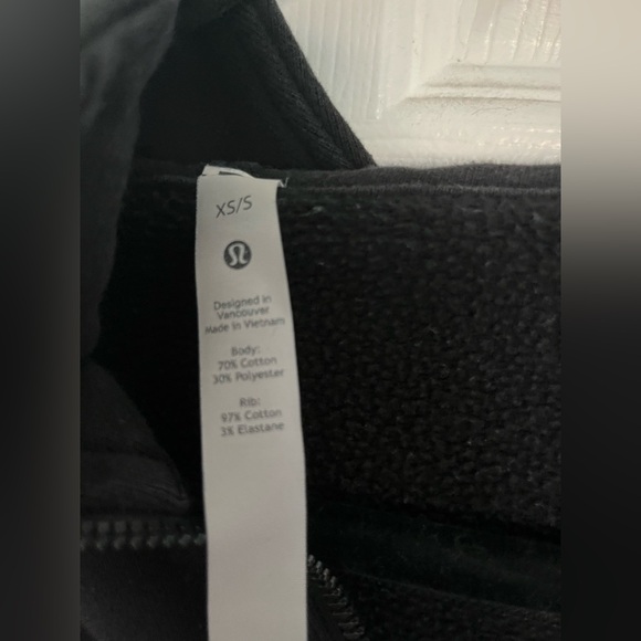 lululemon athletica Black Women's Half-Zip Hoodie - Picture 2 of 2